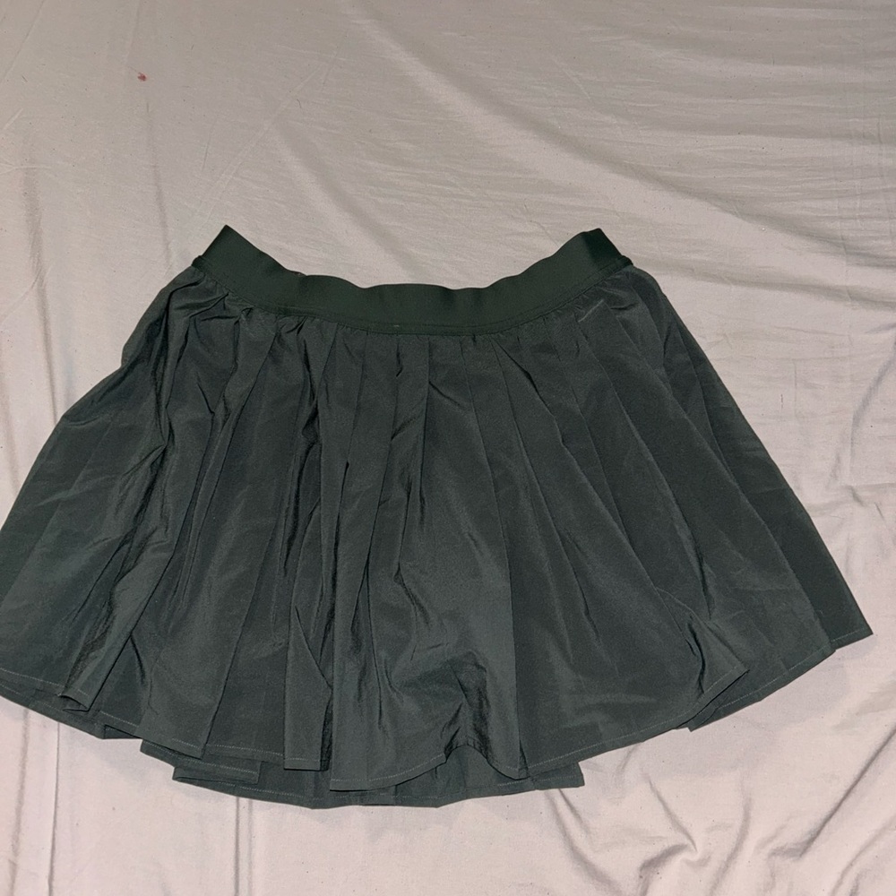 lululemon athletica Dark Green Skort